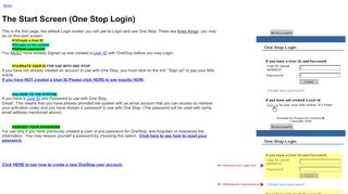 
                            8. 1)The Start Screen (One Stop Login) - Progressive Solutions