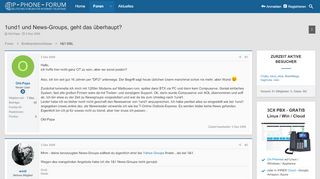 
                            7. 1und1 und News-Groups, geht das überhaupt? | IP Phone Forum