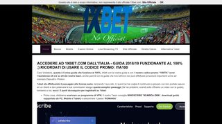 
                            3. 1Xbet Scommesse Sportive Online | 1xbet Italia