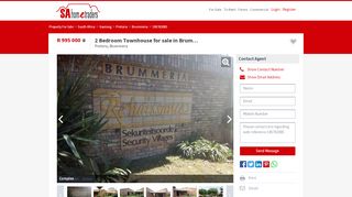 
                            12. 2 Bedroom Townhouse for sale in Brummeria - SAHometraders