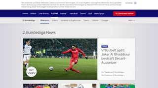 
                            1. 2. Bundesliga - Fußball | Sky Sport