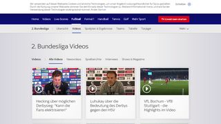 
                            2. 2. Bundesliga Videos - Fußball | Sky Sport