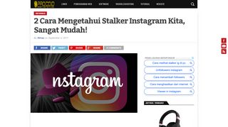 
                            5. 2 Cara Mengetahui Stalker Instagram Kita, Sangat Mudah! | Pro.Co.Id