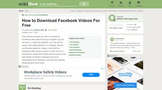 
                            9. 2 Clear and Easy Ways to Download Facebook Videos For Free