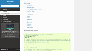
                            6. 2. Examples — jira-python 2.0.1.0rc2.dev6 documentation