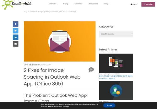 
                            8. 2 Fixes for Image Spacing in Outlook Web App (Office 365) - Email On ...