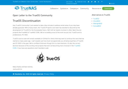 
                            7. 2. Install — TrueOS® User Guide