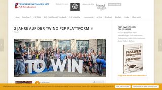 
                            2. 2 Jahre auf der Twino P2P Plattform - der nächste Erfahrungsbericht