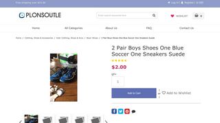 
                            6. 2 Pair Boys Shoes One Blue Soccer One Sneakers ... - plonsoutlet.xyz