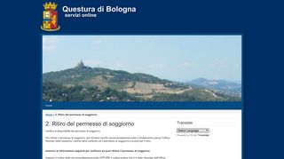 
                            12. 2. Ritiro del permesso di soggiorno | Questura di Bologna