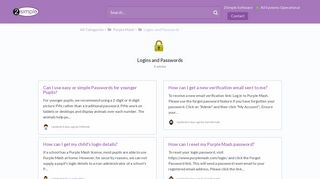 
                            3. 2 Simple and Purple Mash Help - Logins and Passwords