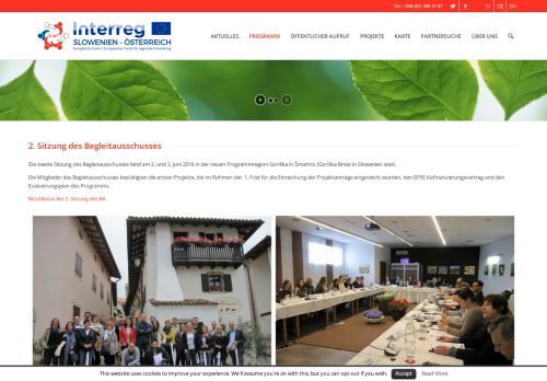 
                            9. 2. Sitzung des BA – DE Interreg SI-AT