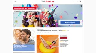 
                            5. 2-Stunden-Badespaß im Aqualand in Köln am 24.02.2019 um 09:00 ...