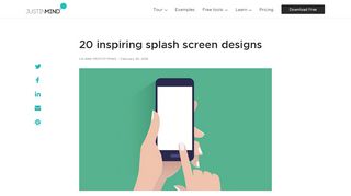 
                            10. 20 awesome splash screens to inspire you - Justinmind