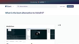 
                            7. 20 best alternatives to Xshell 6 as of 2019 - Slant