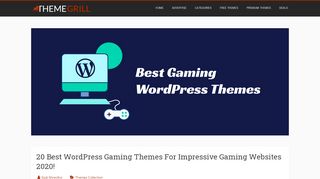 
                            1. 20 Best WordPress Gaming Themes for Gaming Websites 2019