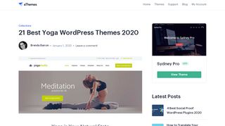 
                            1. 20+ Best Yoga WordPress Themes 2019 - aThemes