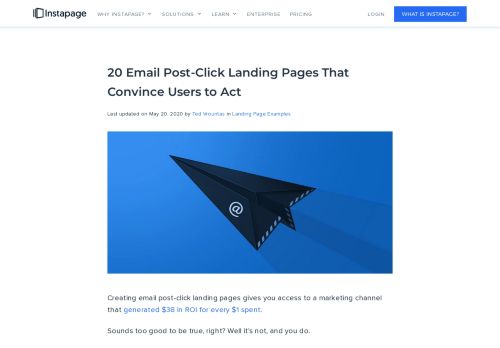 
                            13. 20 Email Landing Page Examples That Convince Users to Act