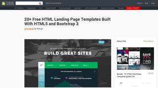 
                            7. 20+ Free HTML Landing Page Templates Built With HTML5 and ...
