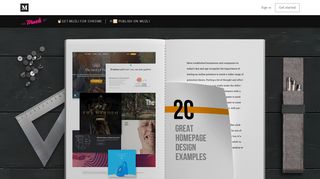 
                            12. 20 Greatest Home Page Design Examples – Muzli - Design Inspiration