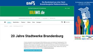 
                            11. 20 Jahre Stadtwerke Brandenburg - MOZ.de