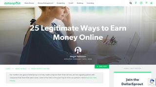 
                            13. 20 Legitimate Ways to Earn Money Online Without Paying Anything ...