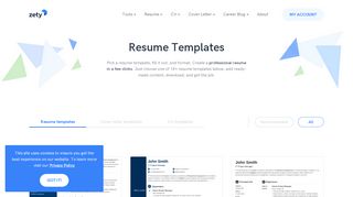 
                            5. +20 Resume Templates [Download] Create Your Resume in 5 Minutes!