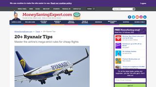 
                            7. 20 Ryanair tips: Master the budget airline's strict rules for cheap flights
