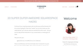 
                            12. 20 super duper awesome Squarespace hacks — cinnamonwolfe.co