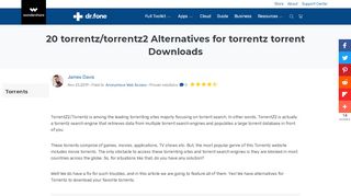 
                            9. 20 torrentz/torrentz2 Alternatives for torrentz torrent Downloads- dr.fone