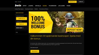 
                            9. 200 € i välkomstbonus på bwin.com. Gå med nu! - bwin Casino