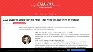 
                            8. 2.000 Studenten vergleichen ihre Noten - Max Weber von ... - Station