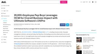 
                            9. 20,000-Employee Pep Boys Leverages HCM for Overall Business ...