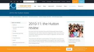 
                            9. 2010: the Hutton review - Prospect