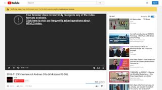 
                            9. 2016-11-29 Interview mit Andreas Otto (Volksbank RS-SG) - YouTube