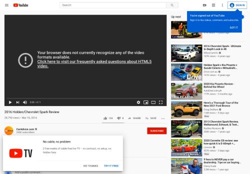 
                            13. 2016 Holden/Chevrolet Spark Review - YouTube