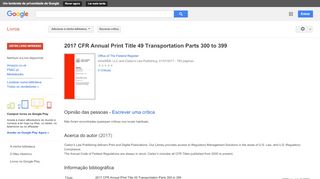 
                            9. 2017 CFR Annual Print Title 49 Transportation Parts 300 to 399