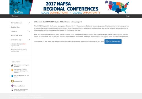 
                            13. 2017 NAFSA Region XII Conference - eventScribe
