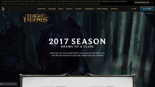 
                            2. 2017 ranked season ends November 7 | League of Legends