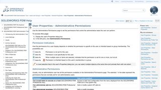 
                            2. 2017 SOLIDWORKS PDM Help - User Properties - Administrative ...