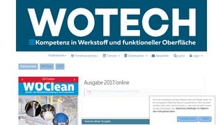 
                            4. 2017/online - | WOTech Technical Media | WOMag | WOClean