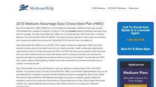 
                            12. 2018 Easy Choice Best Plan (HMO) H5087-016 By Easy ...