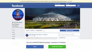 
                            4. 2018 FIFA World Cup Russia - Volunteers - Posts | Facebook