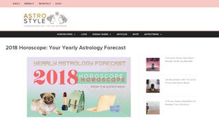 
                            1. 2018 Horoscopes for Every Sign: Your 2018 Astrology Yearly Forecast ...