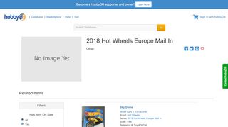 
                            9. 2018 Hot Wheels Europe Mail In | hobbyDB