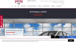 
                            10. 2018 Nissan LEAF® Inland Empire | Empire Nissan