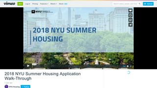 
                            10. 2018 NYU Summer Housing Application Walk-Through on Vimeo