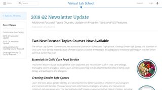 
                            11. 2018 Q2 Newsletter Update | VLS - Virtual Lab School