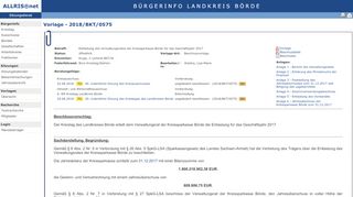
                            7. 2018/BKT/0575 - Entlastung des Verwaltungsrates ... - Landkreis Börde