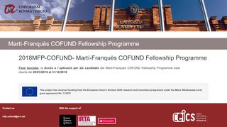 
                            10. 2018MFP-COFUND- Login - Universitat Rovira i Virgili